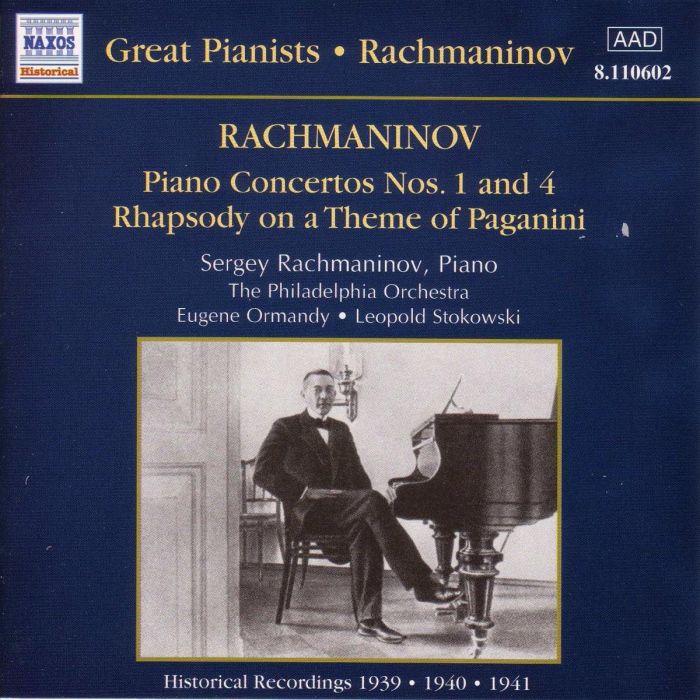 RACHMANINOV - RACHMANINOV PF CTOS 1 4