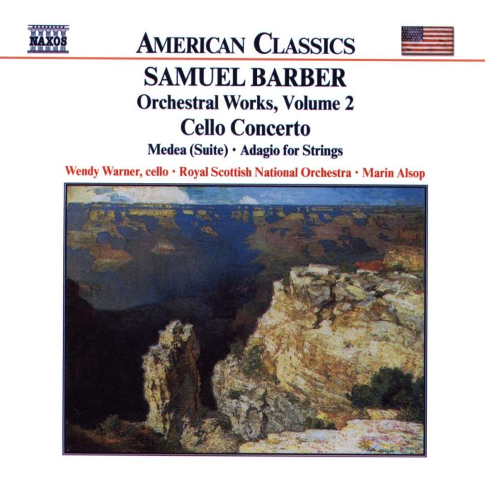 BARBER - CELLO CONCERTO/MEDEA