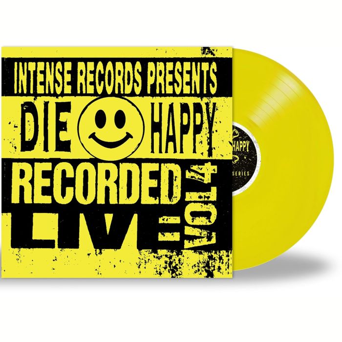 DIE HAPPY - INTENSE SERIES LIVE VOL. 4 (YELLOW VINYL)