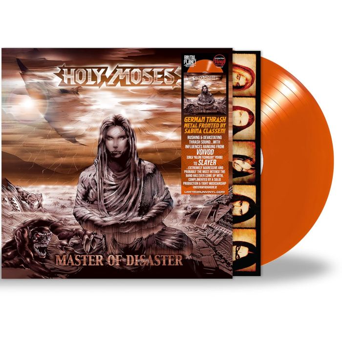 HOLY MOSES - MASTER OF DISASTER (ORANGE VINYL)