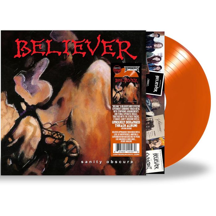 BELIEVER - SANITY OBSCURE (ORANGE VINYL)