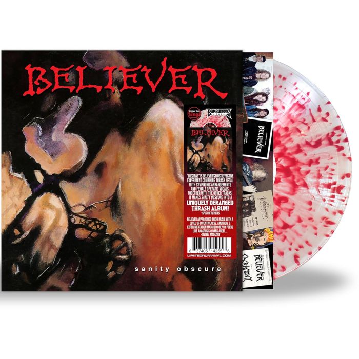 BELIEVER - SANITY OBSCURE (RED VINYL)