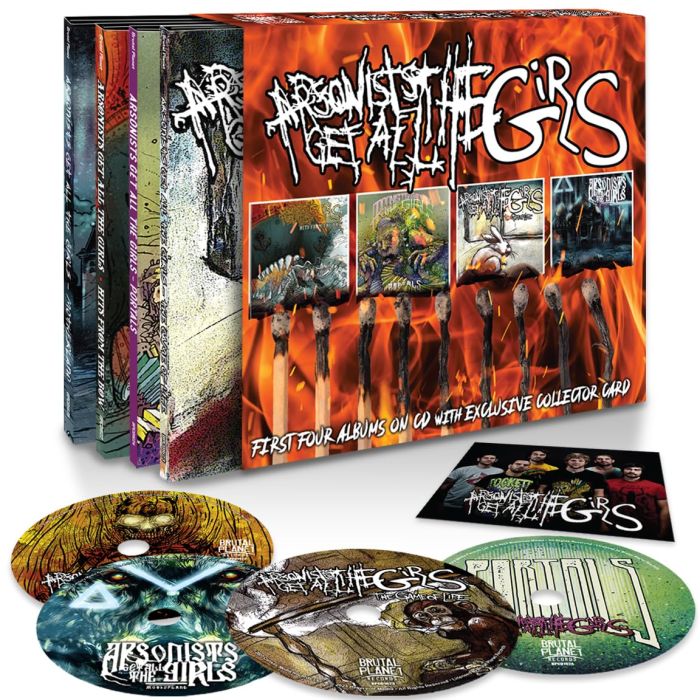 ARSONISTS GET ALL THE GIRLS - 1ST FOUR ALBUMS