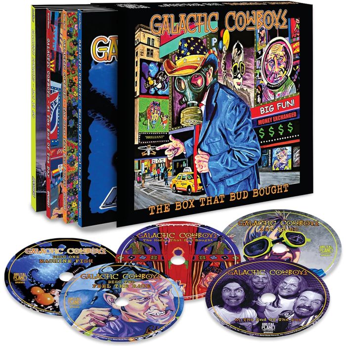 GALACTIC COWBOYS - BOX THAT BUD BOUGHT - METAL BLADE YEARS
