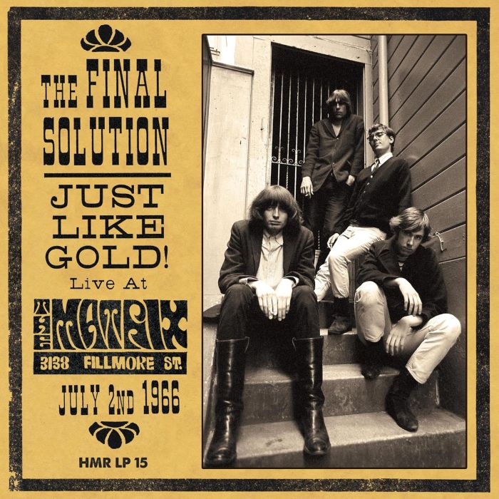 FINAL SOLUTION - JUST LIKE GOLD: LIVE AT THE MATRIX 1966