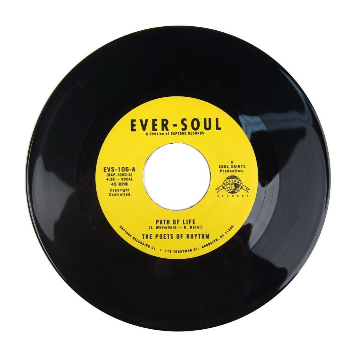 POETS OF RHYTHM - PATH OF LIFE / SMILIN’ (WHILE YOU’RE CRYING)