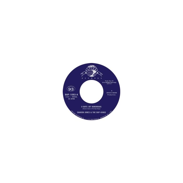 JONES,SHARON & THE DAP-KINGS - 8 DAYS (OF HANUKKAH) / WHAT DOES HANUKKAH MEAN TO YOU
