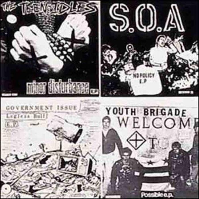VARIOUS ARTISTS - FOUR OLD SEVEN INCHES