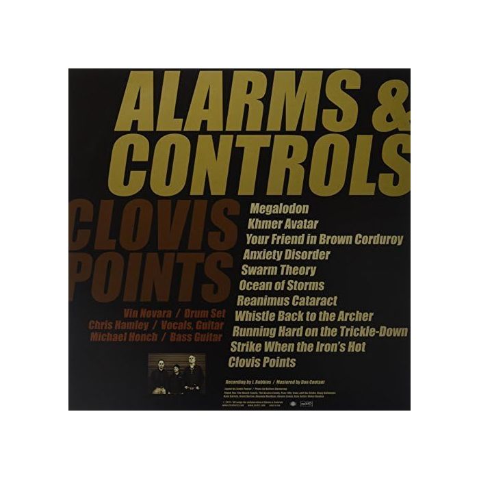 ALARMS AND CONTROLS - CLOVIS POINTS