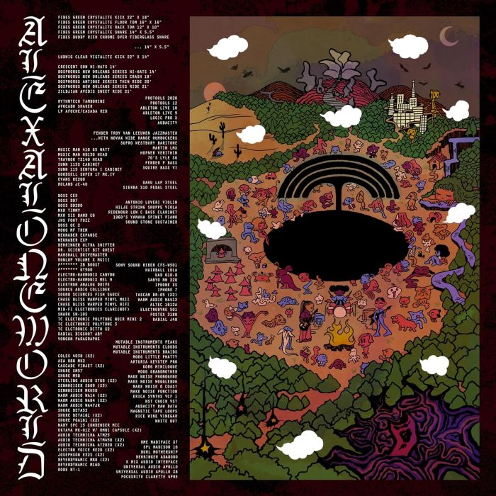 ALEXALONE - ALEXALONEWORLD (BLACK/BURGUNDY VINYL)