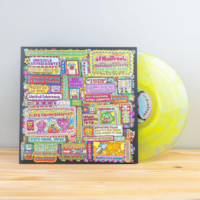 OF MONTREAL - FREEWAVE LUCIFER F-CK F-CK F-CK (YELLOW/CLEAR VINYL)