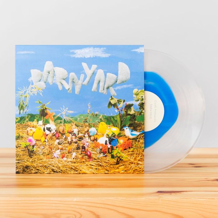 GOOD MORNING - BARNYARD (CLEAR/BLUE VINYL)
