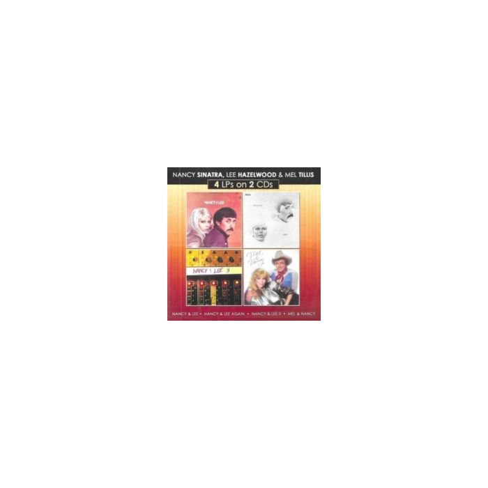 SINATRA,NANCY & LEE HAZELWOOD & MEL TILLIS - 4 LPS ON 2 CDS