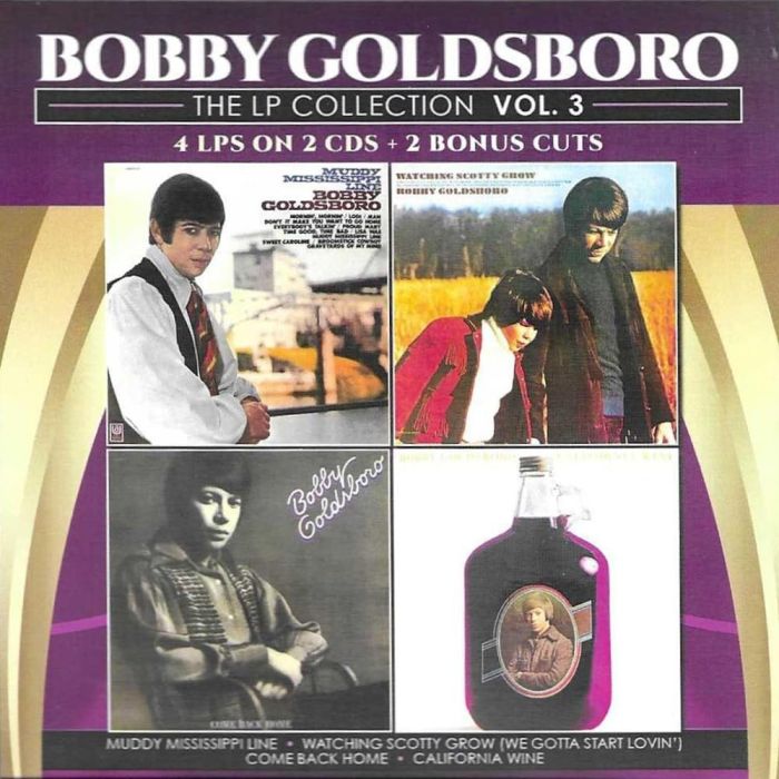 BOBBY GOLDSBORO - LP COLLECTION, VOL. 3-4 LPS