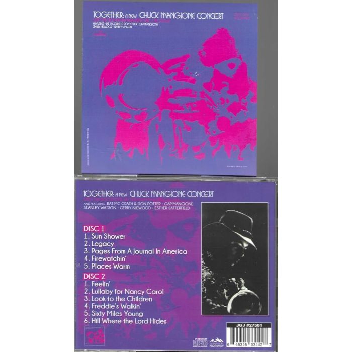CHUCK MANGIONE - TOGETHER-A NEW CHUCK MANGIONE CONCERT