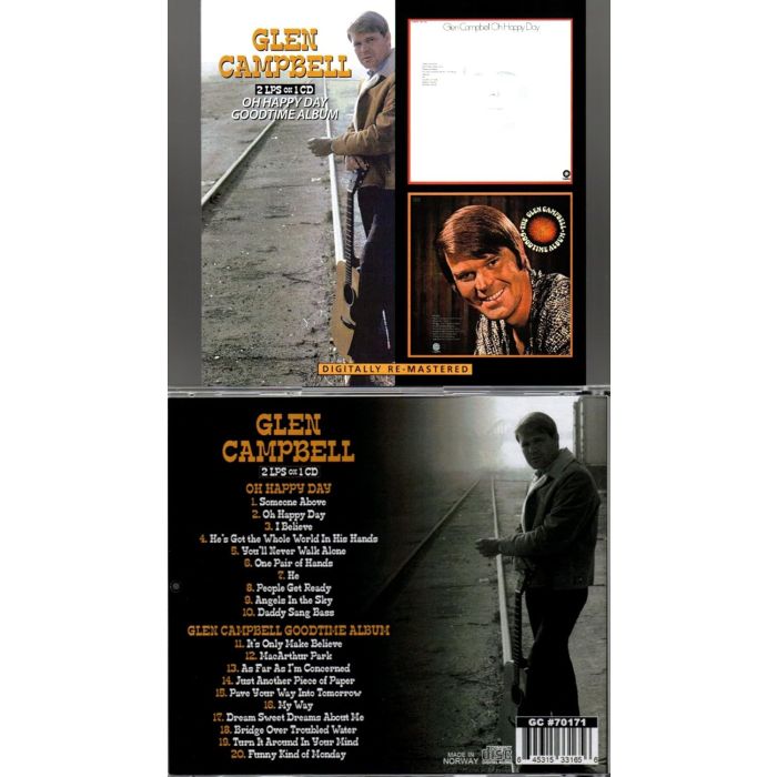 GLEN CAMPBELL - OH HAPPY DAY/GOODTIME ALBUM