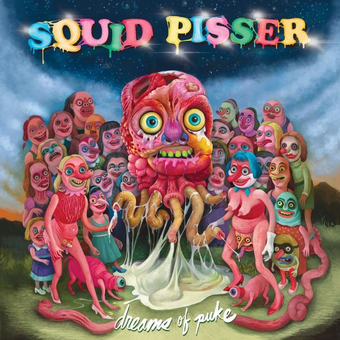 SQUID PISSER - DREAMS OF PUKE (RANDOM MULTI-HUED/UPCHUCK VINYL)
