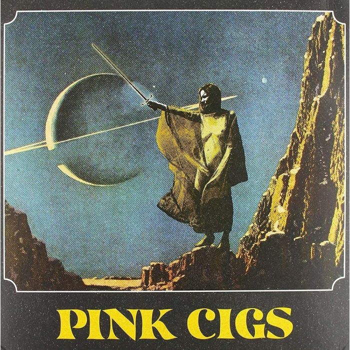PINK CIGS - PINK CIGS (HALF BLUE/HALF YELLOW VINYL)