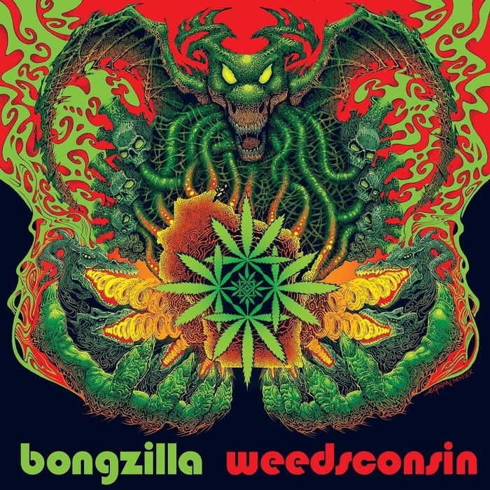 BONGZILLA - WEEDSCONSIN (HALF-HALF NEON YELLOW/NEON GREEN VINYL)