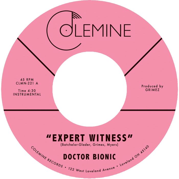DOCTOR BIONIC - EXPERT WITNESS / MISTAKE (BLACKBERRY 7INCH)