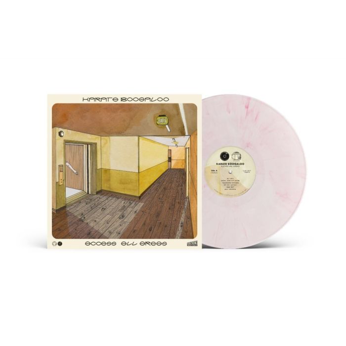KARATE BOOGALOO - ACCESS ALL AREAS (PASTEL PINK VINYL)
