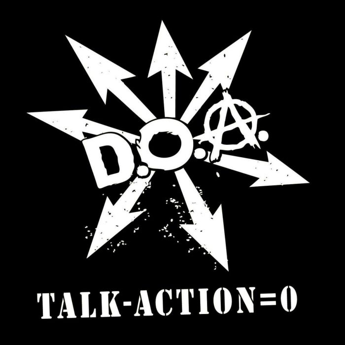 DOA - TALK MINUS ACTION EQUALS ZERO