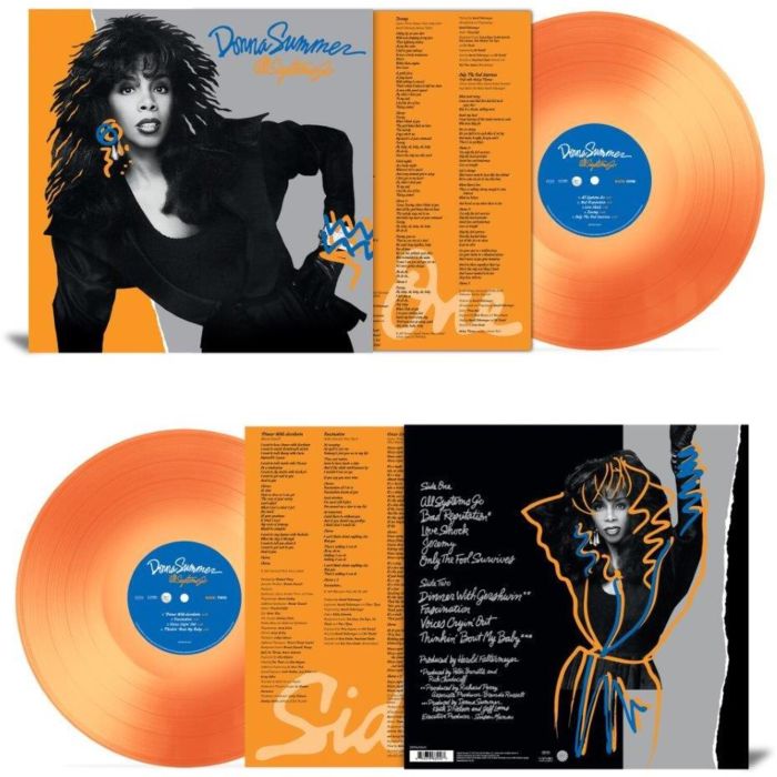 DONNA SUMMER - ALL SYSTEMS GO (180G/TRANSLUCENT ORANGE VINYL)