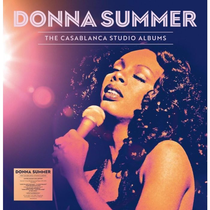 DONNA SUMMER - CASABLANCA STUDIO ALBUMS (10LP/RED/ORANGE/YELLOW/GREEN/BLUE/PURPL