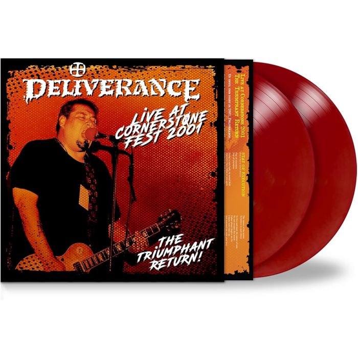 DELIVERANCE - LIVE AT CORNERSTONE FEST 2001: TRIUMPHANT RETURN (COLOR VINYL/2LP