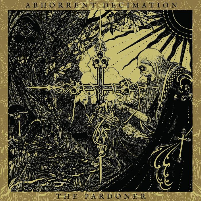 ABHORRENT DECIMATION - PARDONER (GOLD MARBLE VINYL)