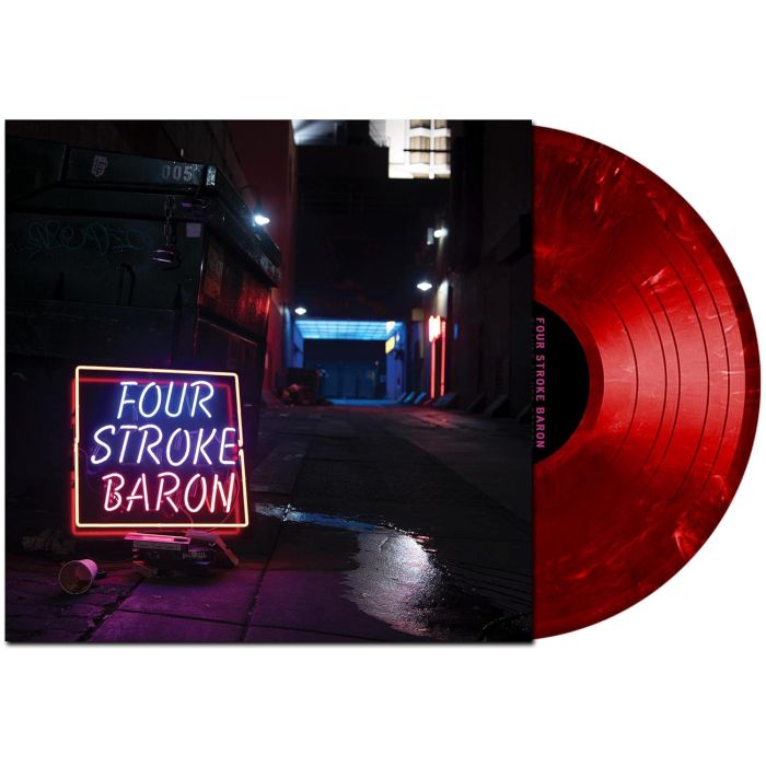 FOUR STROKE BARON - PLANET SILVER SCREEN (CLEAR VINYL)