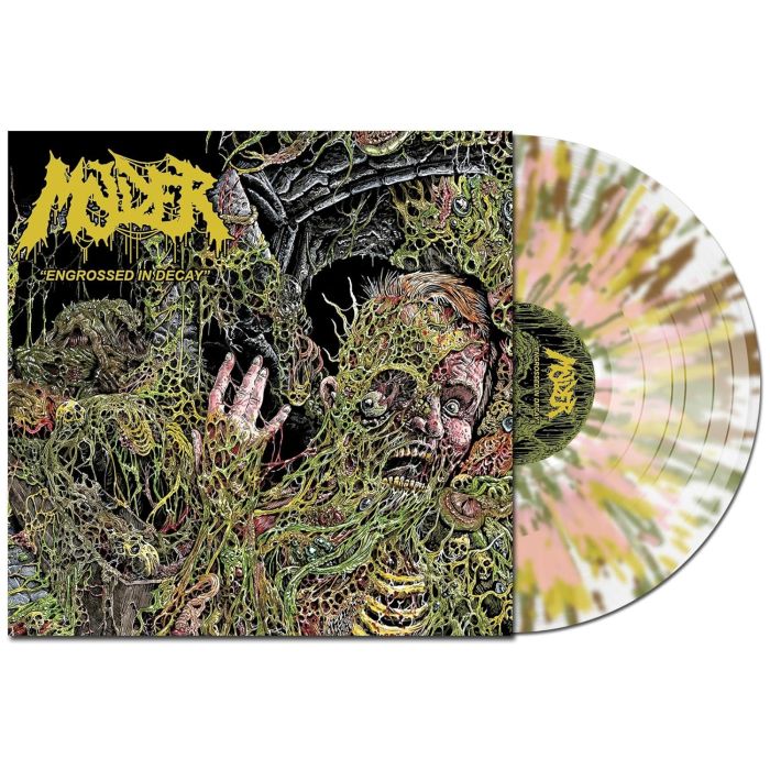 MOLDER - ENGROSSED IN DECAY (CLEAR W/GREEN, YELLOW, BROWN, & PINK VINYL)