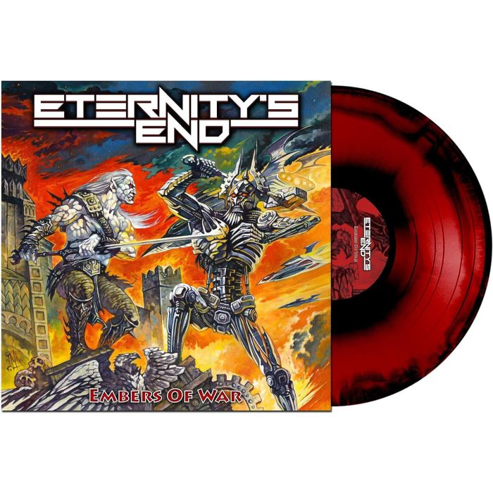 ETERNITY'S END - EMBERS OF WAR (RED W/ BLACK MARBLED VINYL)