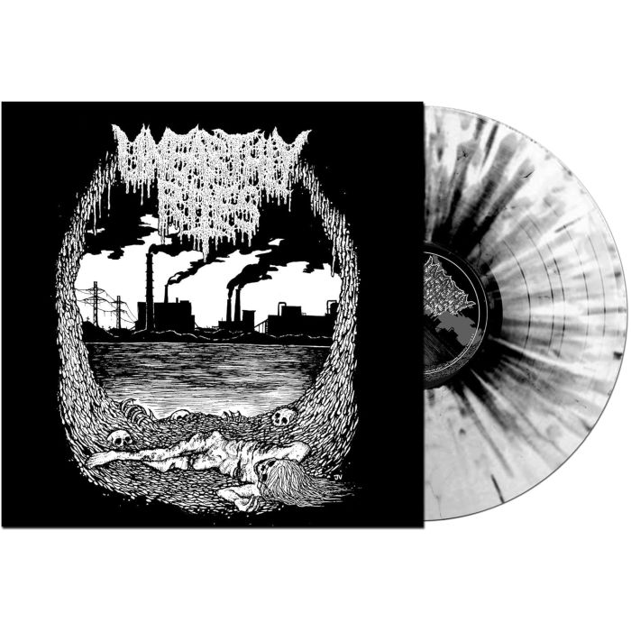 UNEARTHLY RITES - ECDYSIS (BLACK ON WHITE HEAVY SPLATTER OPAQUE VINYL)