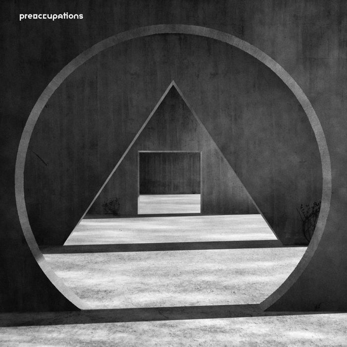 PREOCCUPATIONS - NEW MATERIAL (GREY-BLACK STREAKED VINYL)