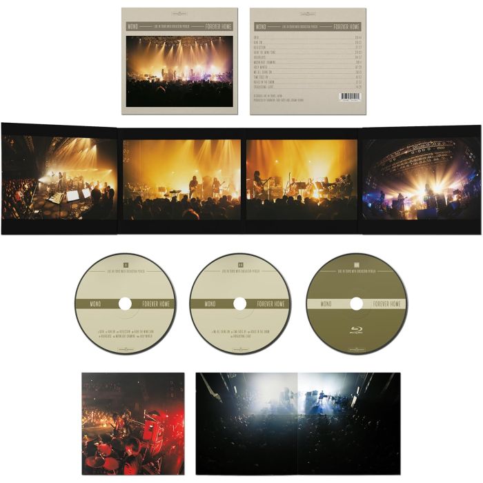 [2CD/BLU-RAY] MONO - FOREVER HOME: LIVE IN JAPAN WITH ORCHESTRA PITREZA
