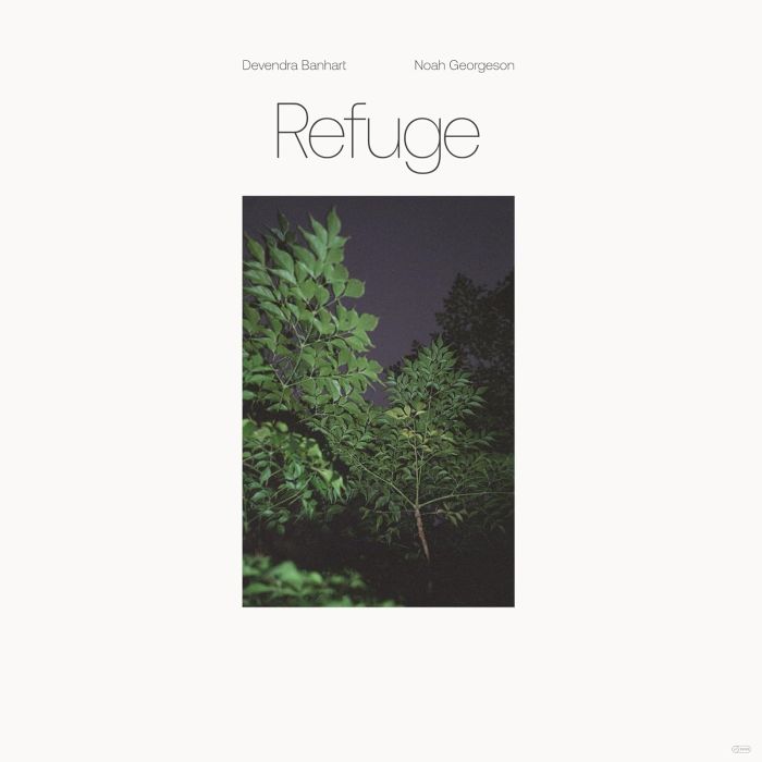BANHART,DEVENDRA & NOAH GEORGESON - REFUGE (BLUE SEAGLASS WAVE TRANSLUCENT VINYL)