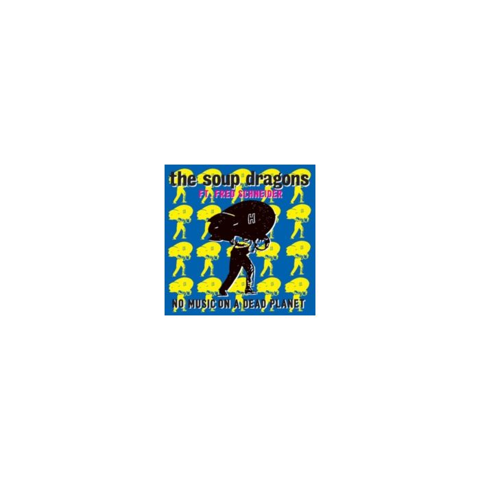 SOUP DRAGONS - NO MUSIC ON A DEAD PLANET (YELLOW VINYL)
