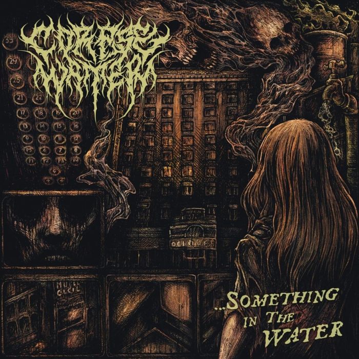 CORPSE WATER - ...SOMETHING IN THE WATER (LIME GREEN VINYL)