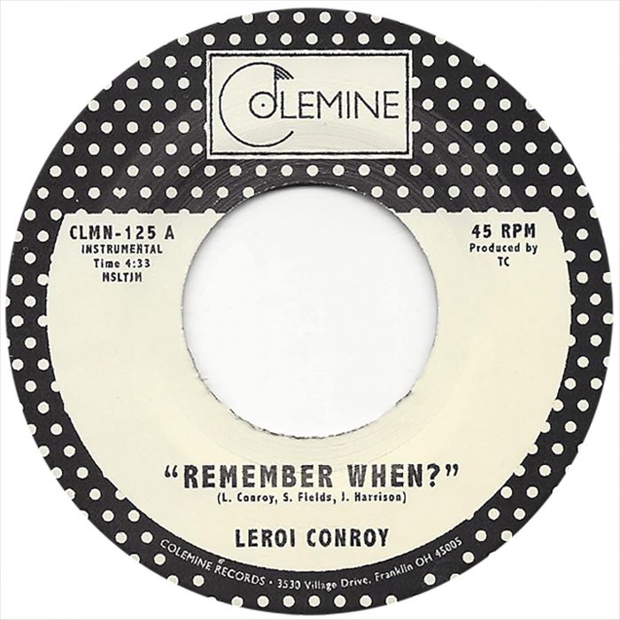 LEROI CONROY - REMEMBER WHEN