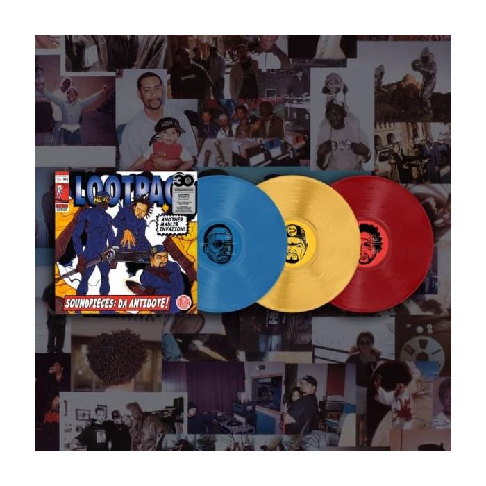 Lootpack - Soundpieces: Da Antidote! [3LP] (Primary Colors Vinyl)