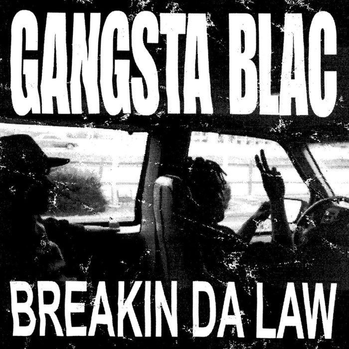GANGSTA BLAC - BREAKIN DA LAW (GALAXY GRAPE COLORED VINYL)