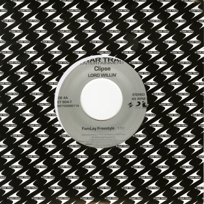 CLIPSE - FAMALAY FREESTYLE / WHEN THE LAST TIME