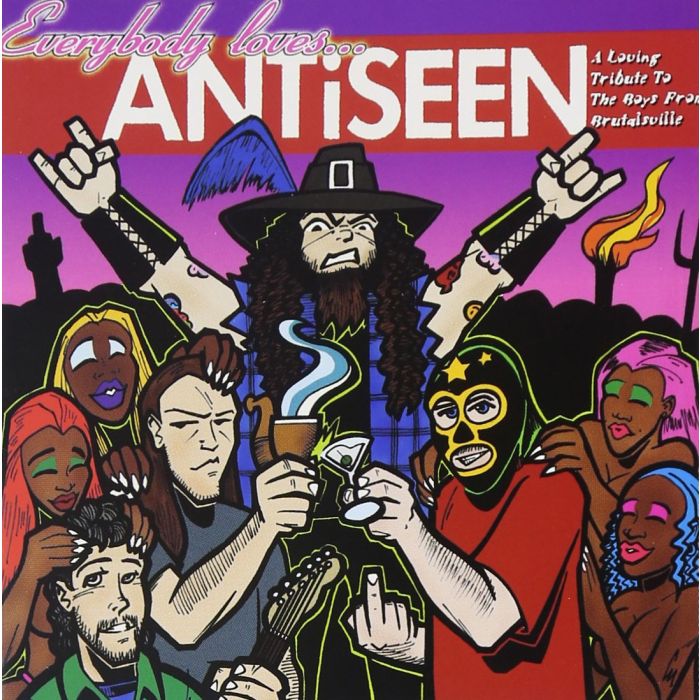 VARIOUS ARTISTS - EVERYBODY LOVES ANTISEEN / VARIOUS