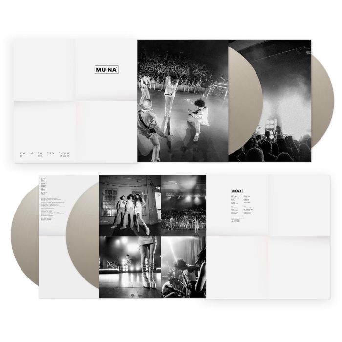 MUNA - LIVE AT THE GREEK THEATRE IN LOS ANGELES (2LP/METALLIC SILVER VIN