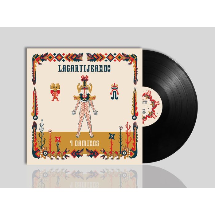 LAGARTIJEANDO - 7 CAMINOS (ORANGE VINYL)