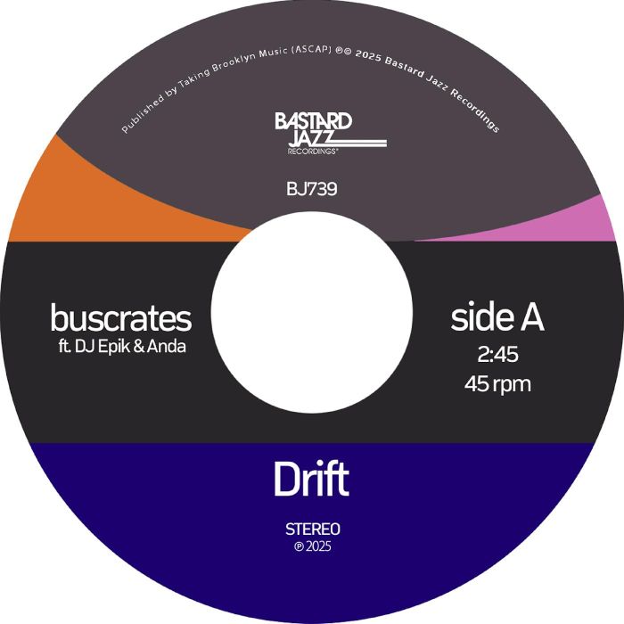 BUSCRATES - DRIFT/SERENITY (TRANSPARENT VINYL)