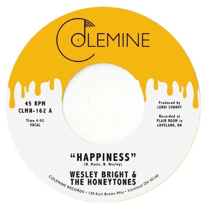 BRIGHT,WESLEY & THE HONEYTONES - HAPPINESS