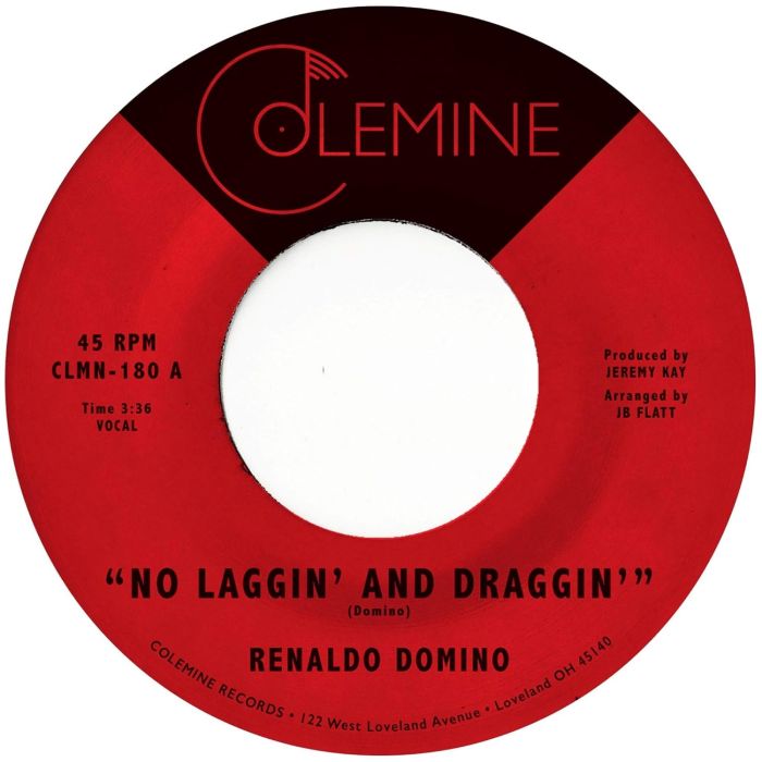 RENALDO DOMINO - NO LAGGIN & DRAGGIN