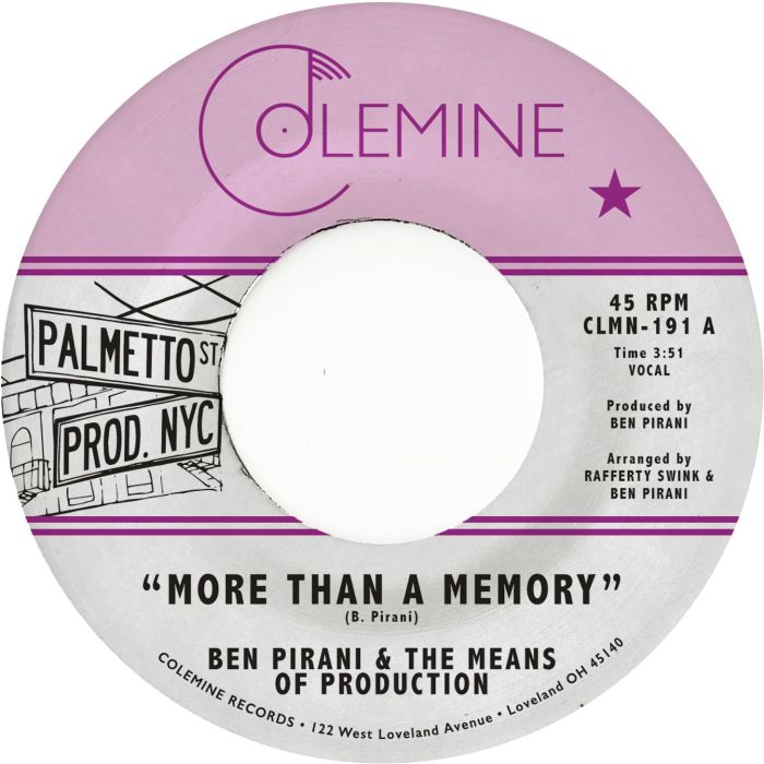 BEN PIRANI - MORE THAN A MEMORY